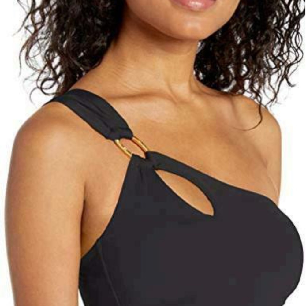 NWT $142 TRINA TURK US 6  ONE SHOULDER ONE PIECE - Picture 5 of 10